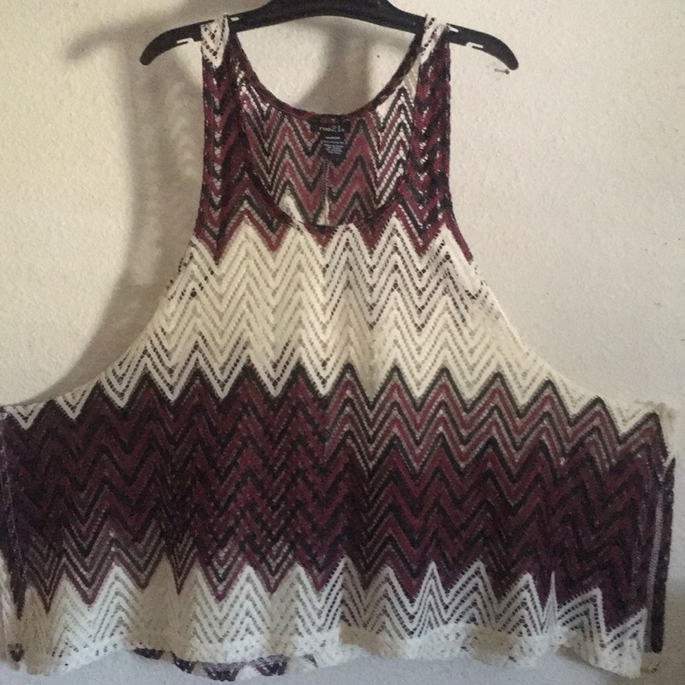 A knitted Tan Top